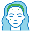 Illustration of Acne or Skin Breakouts